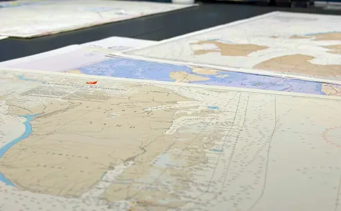 POD charts spread across table